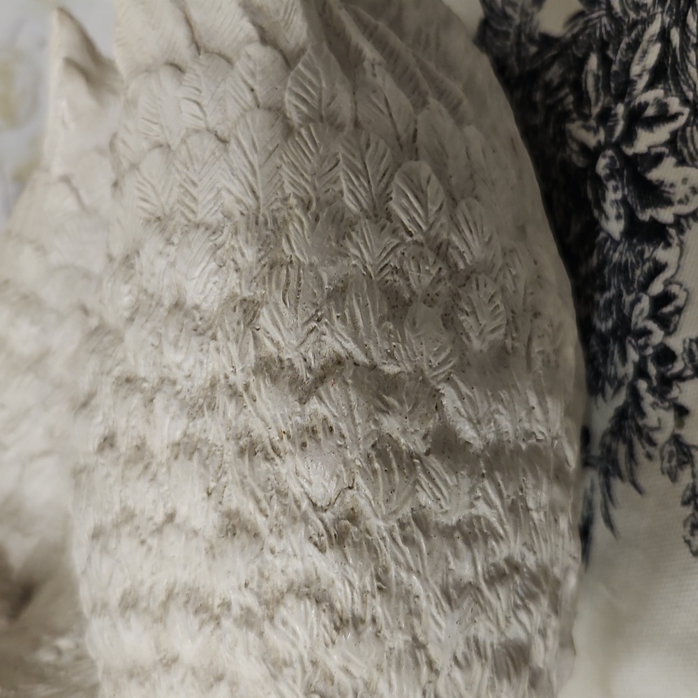 Homco White Swan Sculpture with Orange Beak - Picture 6 of 10